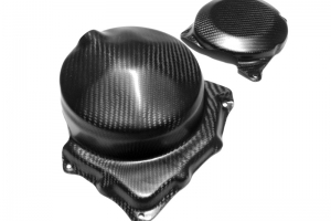 Aprilia RSV4/R RR RF Factory 2009-2020, Tuono V4 2011-2020 - Engine cover - Set- CARBON  TWILL MATTE