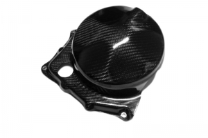 Aprilia RSV4/R RR RF Factory 09-20 / Clutch cover CARBON  TWILL - glossy