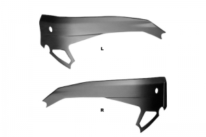 Frame covers - Pair - Aprilia RS660 2021+ , Tuono 660 2021+ - CARBON PLAIN MATTE