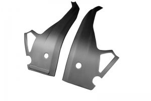 Frame covers - Pair - Aprilia RS660 2021+ , Tuono 660 2021+ - CARBON PLAIN MATTE