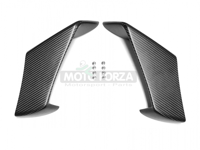 Aprilia RSV4 R/RR/RF 2009-2020 - Aero Winglets L+R - set - CARBON TWILL glossy