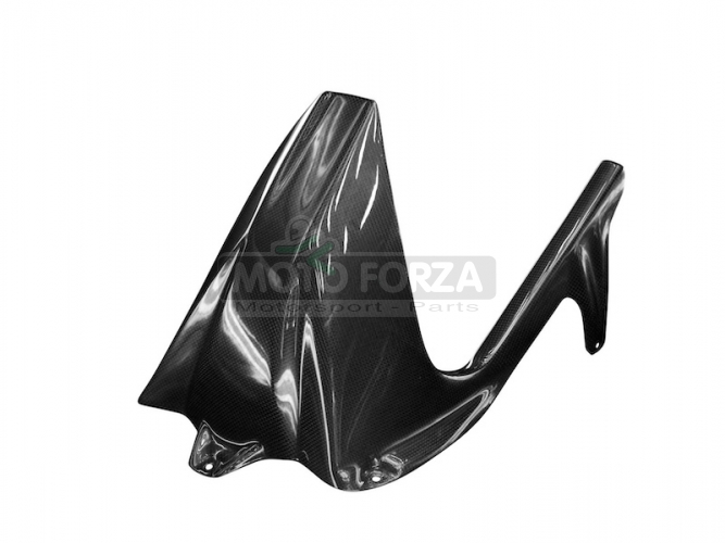 BMW S1000RR 2009-2018 - Rear fender (hugger) version 2 - carbon - plain - glossy