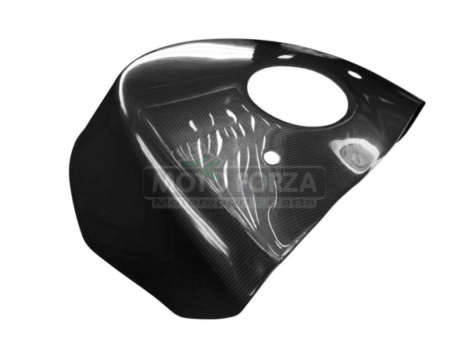 BMW S 1000 RR 2015-2018 Tank cover - rear partt - Carbon - Plain - Glossy