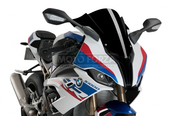 3571 - BMW S1000RR 2019-2025 - Plexi PUIG - racing Double Bubble