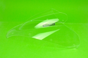 Screen Racing Double Bubble - for Upper part Motoforza Ducati 900SS 1998- - preview pre-prepared - clear