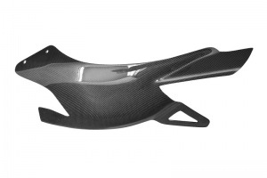 Ducati 848-1098-1198 Swing arm cover Carbon  - Plain Glossy