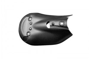 Ducati 955 Panigale V2 2020-2024+ - Exhaust Manifold cover CARBON Twill Matte