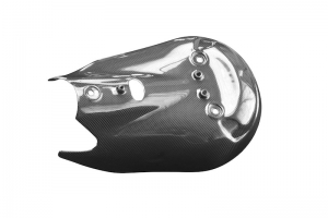 Ducati 1299 Panigale -  Exhaust Manifold cover. CARBON plain glossy