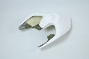 Ducati 955 Panigale V2 2020-2024 Seat open - Stock seat - Upper part, GRP