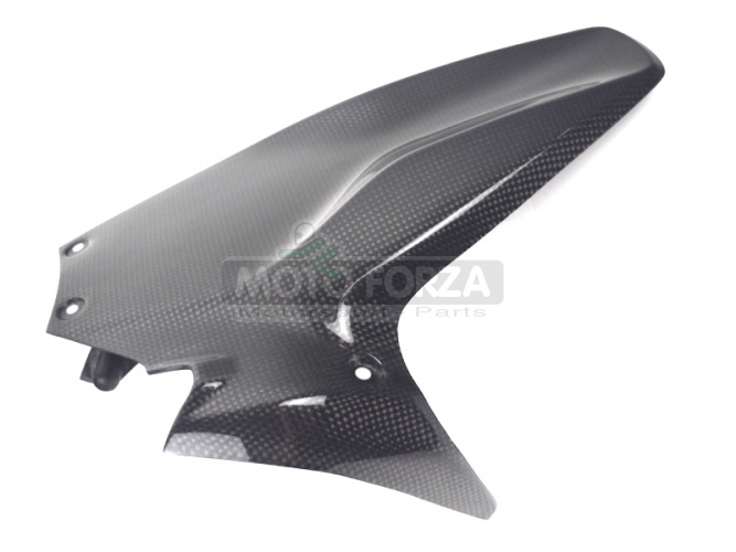 Ducati 955 Panigale V2 2020-2024 Rear fender (Hugger), CARBON - PLAIN GLOSSY