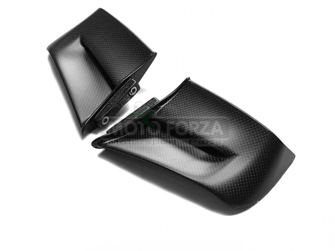 Ducati 1000 1100 V4/V4S/V4R Panigale 2022-2024 Aero Winglets L+R - set -CARBON PLAIN Ducati Performance - Matte