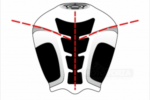 20080W/N Ochranná folie - Stomp grids - Tank pads - Pár