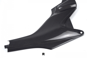 Honda Hornet 600F Side panel - Right, CARBON