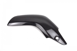 Honda CBR 600RR 2007-2009-2012  Exhaust Mid Pipe Shield , CARBON