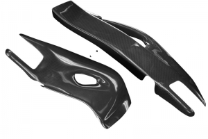 Honda CBR 1000RR 2008-2016 - CARBON PLAIN glossy - Swing-arm covers - pair