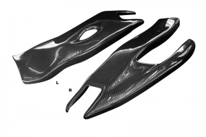 Honda CBR 1000RR 2008-2016 - CARBON TWILL glossy - Swing-arm covers - pair