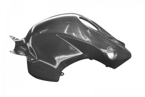 Honda CBR 1000 RR 2008-2011 Tank cover - Original - CARBON - Plain glossy