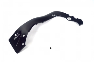 Honda CBR 600 RR 2021-2025 Frame cover - Left - version 2 - Shorter - for easier installation - GRP coloured black