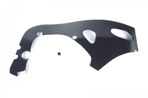 Frame cover - Right Honda CBR 1000RR 2008-2016, GRP coloured black