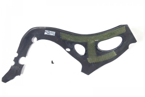 Frame cover L - GRP coloured black -  Honda CBR 1000RR 2008-2016 