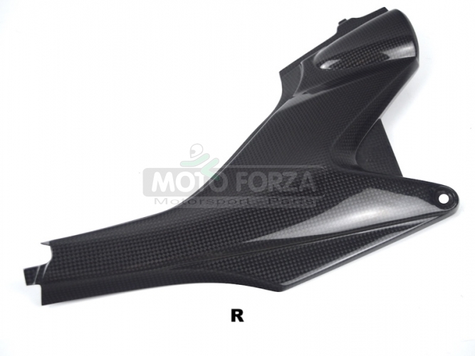 Honda Hornet 600F Side panel - Right, CARBON