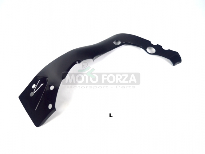 Honda CBR 600 RR 2021-2025 Frame cover - Left - version 2 - Shorter - for easier installation - GRP coloured black