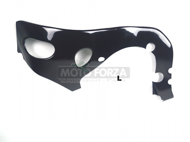 Frame cover L - GRP coloured black -  Honda CBR 1000RR 2008-2016 