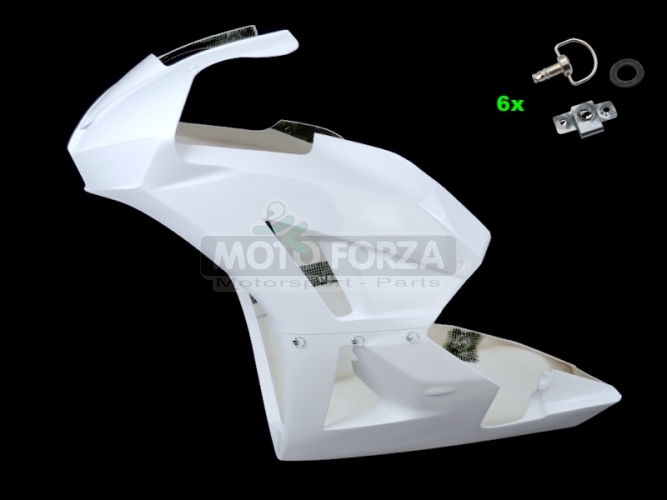 Honda CBR 600RR 2013- Front fairing Racing - incl. DZUS Quick fasteners SET, GRP-fibreglas