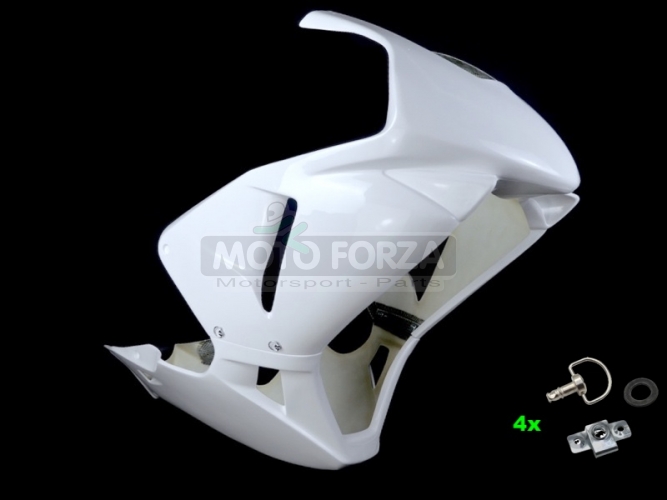 Honda CBR 600R 2003-2004 Front fairing Racing - incl. DZUS Quick fasteners SET, GRP-fibreglas