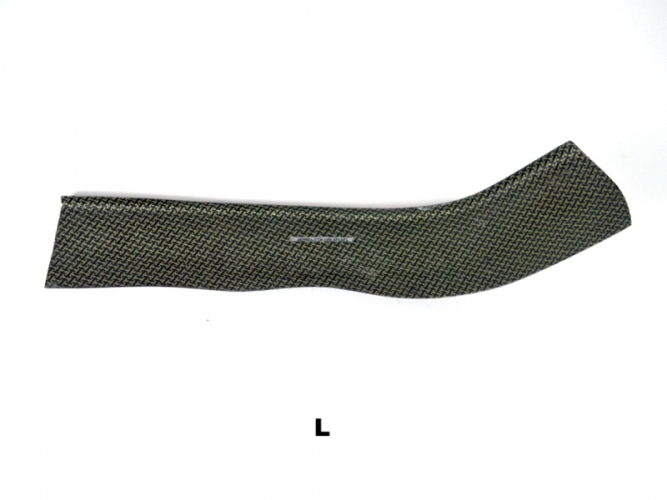 Honda VTR 1000 SP1, SP2 2000- Frame cover - Left, CARBON