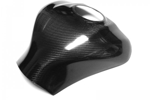  Kawasaki ZX-10R Ninja 2011-2015 Tank cover - rear part CARBON Twill lesklý