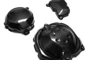 Kawasaki ZZR 1400 (ZX-14/ZX-14R) 2006+ Engine covers - Set - CARBON twill glossy