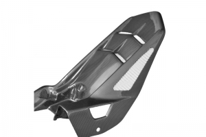 Kawasaki Z800 2013-2017- Rear fender v2 - CARBON plain glossy