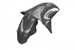 Kawasaki ZZR 1400 (ZX-14/ZX-14R) 2006-2015 - Front fender - CARBON -Twill - glossy