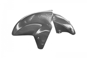 Kawasaki ZZR 1400 (ZX-14/ZX-14R) 2006-2015 - Front fender - CARBON -Twill - glossy