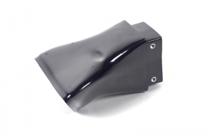 Kawasaki ZX6 09-12 Airduct, GRP fiberglass coloured black