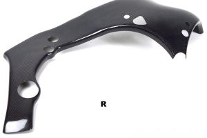 Frame cover - R Kawasaki ZX10R Ninja 2011-2015 CARBON