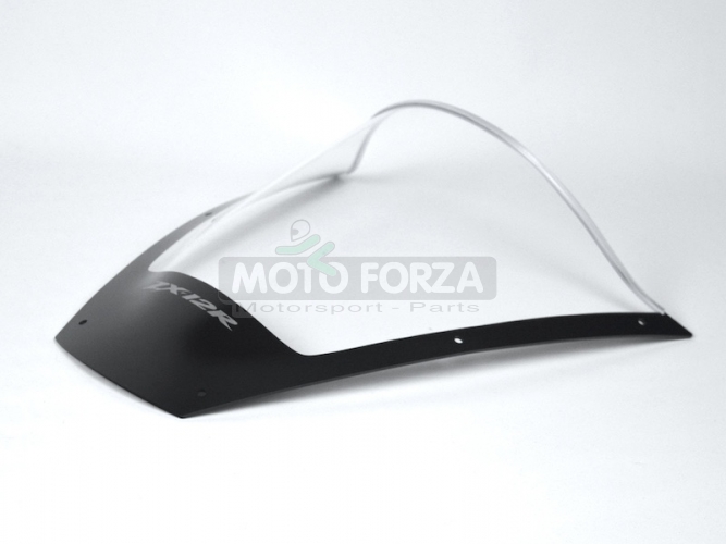 Kawasaki ZX-12R 2002-2005 Screen - Racing (double bubble) - clear 