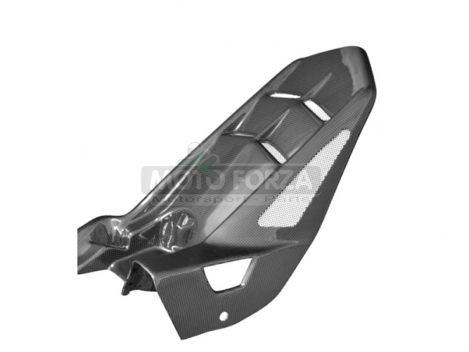 Kawasaki Z800 2013-2017- Rear fender v2 - CARBON plain glossy