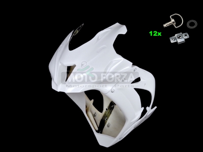 Kawasaki ZX10R 2016-2020 Front fairing Racing 4-pieces, GRP