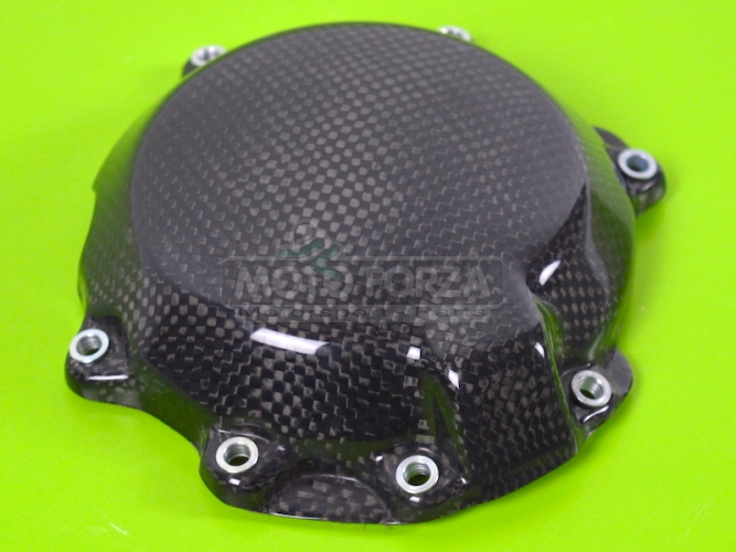 Ignition cover TECH RACE Kawasaki ZX10R 2011-2016 carbon plain glossy