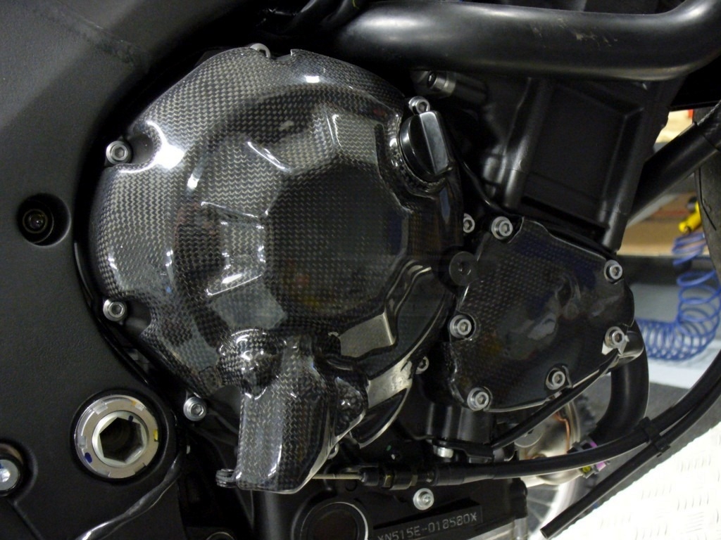 yamaha r3 clear clutch cover