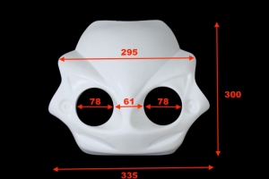 Uni street fighter mask version 1 - dimensions