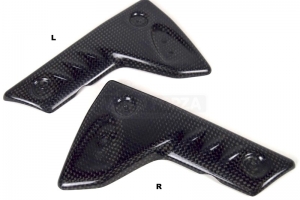 Radiator covers - pair CARBON Triumph 1050 Speed Triple 2005-2008
