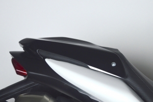 Seat cowl Triumph Speed Triple 1050 2011-2015, GRP coloured black