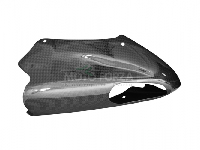 Triumph 675 Street Triple 2007-2012 - Bellypan - CARBON PLAIN GLOSSY