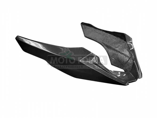 Triumph 675 Street Triple 2017-2019 - Bellypan - CARBON PLAIN GLOSSY