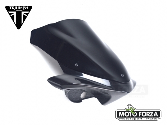 Flyscreen-with screen TOURING-SET- Triumph 1050 Speed Triple 11-15/ Street Triple 13-16 - GRP coloured + screen black