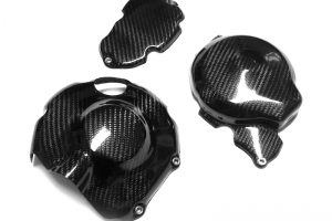 Yamaha YZF R-6 - 2006-2016 - Engine covers - set- CARBON twill glossy