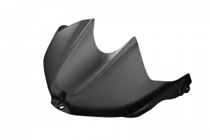 Yamaha YZF R-6 2006-2007 Tank cover - front - CARBON twill matte